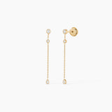 Boucles d'oreilles Alma pendantes