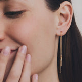 Boucles d'oreilles Talya chaînes