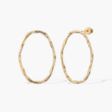 Boucles d'oreilles Talya grandes serties