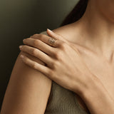 Bague Ava serti perlé