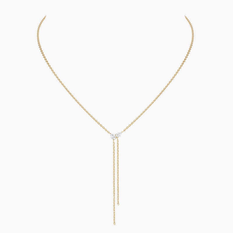 Collier cravate Ella