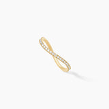 Bague Mia pavée