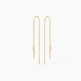 Boucles d'oreilles Talya chaînes