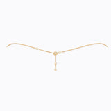 Collier cravate fin Golda